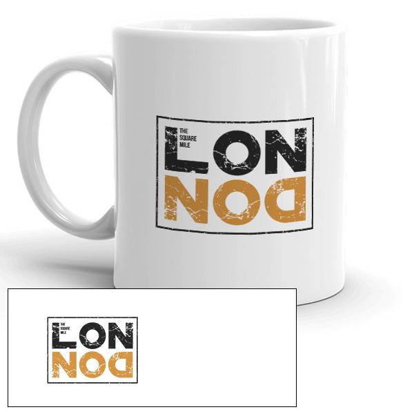 Mug personnalisé motif London 