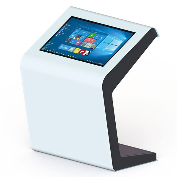 Borne vidéo tactile blanche 32, 43, 49 et 55 pouces PCAP Touch, 24h/7j