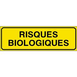 Panneau de securite produit dangereux risque biologique , prix degressif