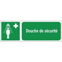 Panneau de sécurité  premiers secours douche de securite, prix degressif