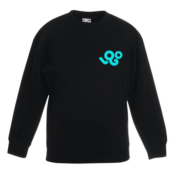 Sweat enfant personnalisé  sans capuche, 100 % coton 280g  du 5 au 11 ans