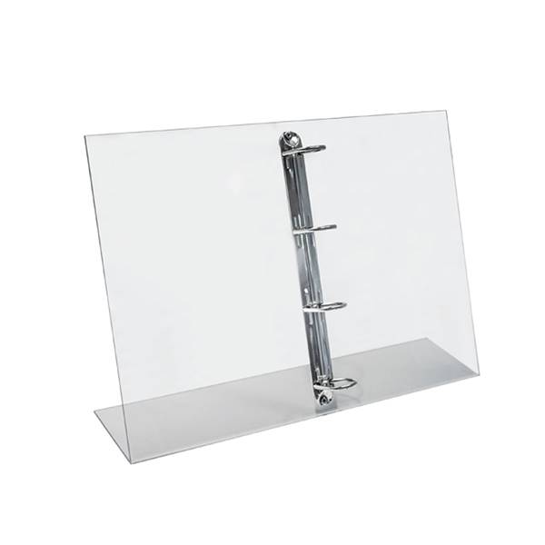 pupitre de lecture plexi pour comptoir , format 2 X A4