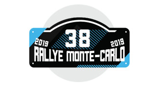Plaque Rallye PVC 2 mm