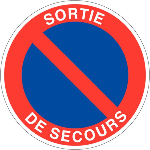 Panneau de sécurité sortie de secours , prix degressif