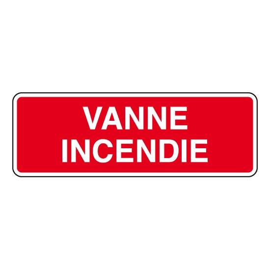 Panneau de sécurite  vanne incendie panneau de securite