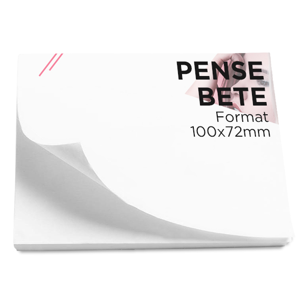 Post-it personnalisés format 10 x 7,2 cm 100 feuilles