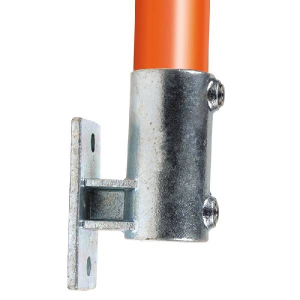 Raccord tubulaire Fitclamp platine de fixation verticale pour un tube de  48 mm