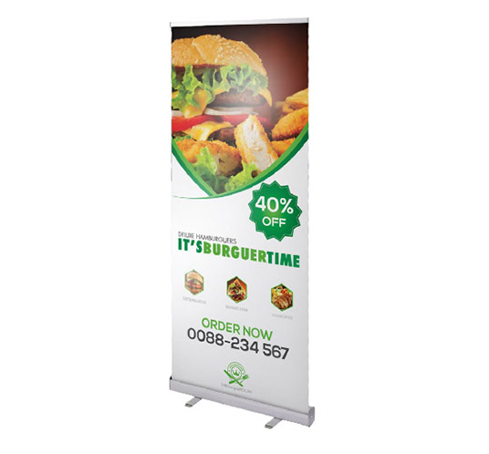 Impression roll up decolit 600 x 2050 mm, prix degressif