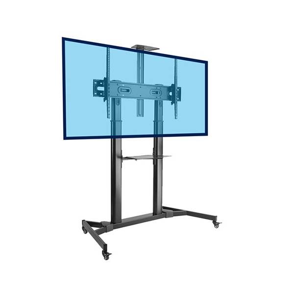Support mobile pour ecran TV x large  de 60 à 100  pouces , hauteur de 120 à 160 cm