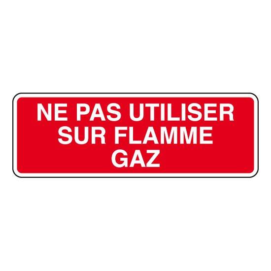 Panneau de sécurite flamme gaz , prix degressif