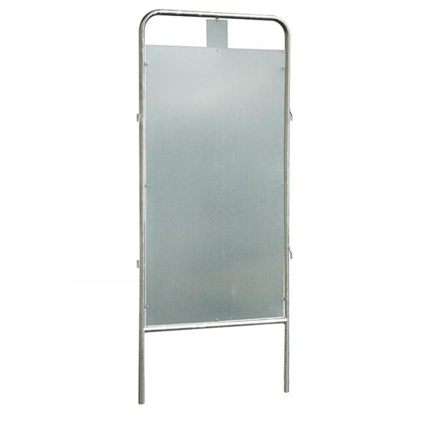 5 panneaux electoraux classiques pour  avec plaque numerotation, largeur 1 m