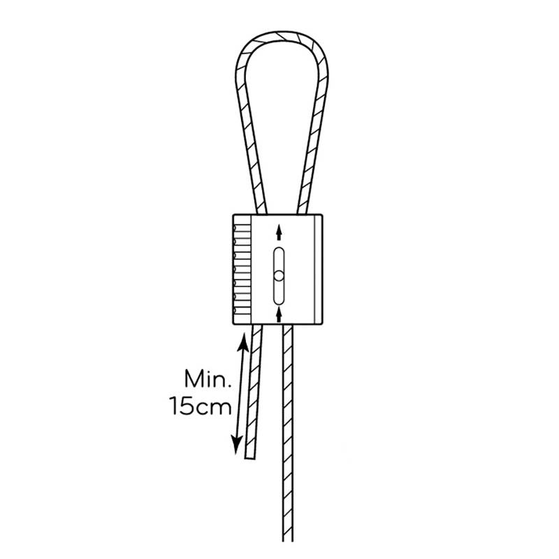 signaletique suspendue par cable