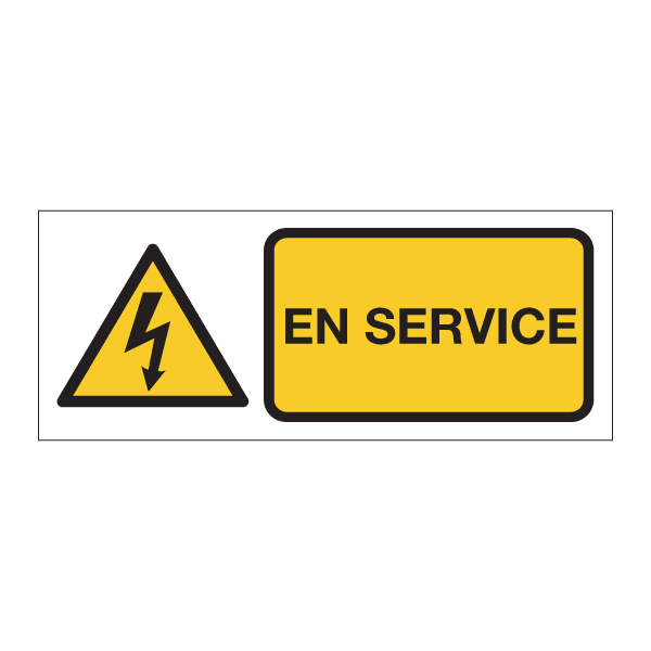 Panneau de sécurité  installation en service , prix degressif