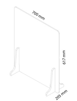 Hygiaphone, protection plexiglas contre épidémie