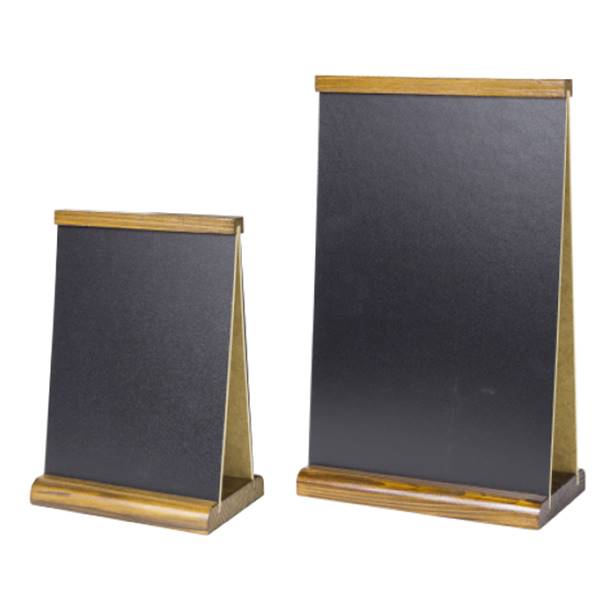 Menu de table ardoise double face A-Boards