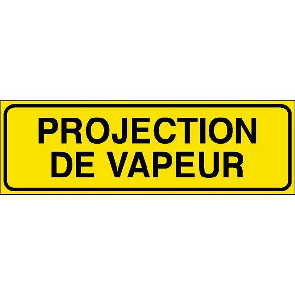 Panneau de securite  produit dangereux vapeur risque chimique , prix degressif