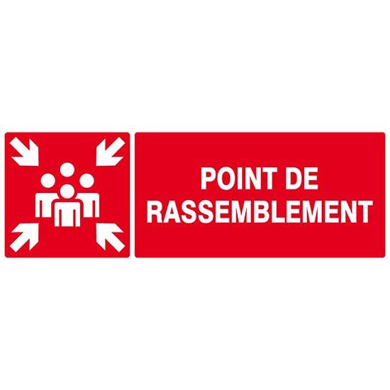 Panneau de sécurite  incendie rassemblement,prix degressif