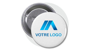 Badge rond personnalis