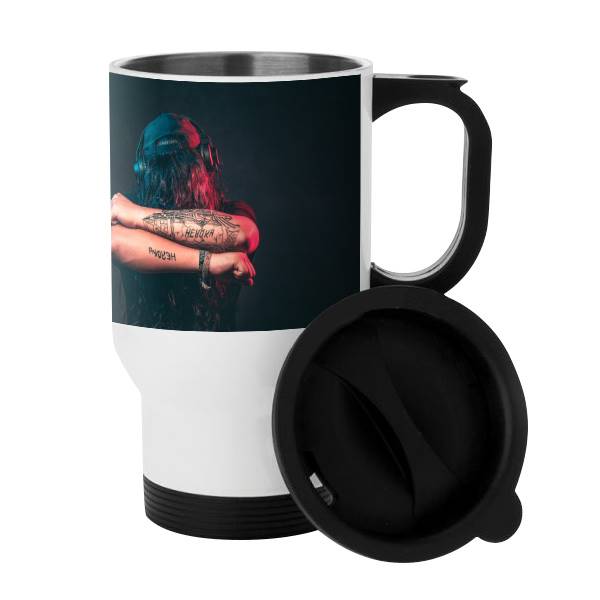 Mug isotherme personnalisé avec photo ou texte panoramique, prix degressif