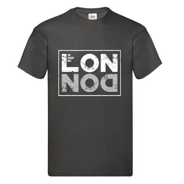 T-shirt homme personnalisé manches courtes , 100% coton 145grs , motif London city