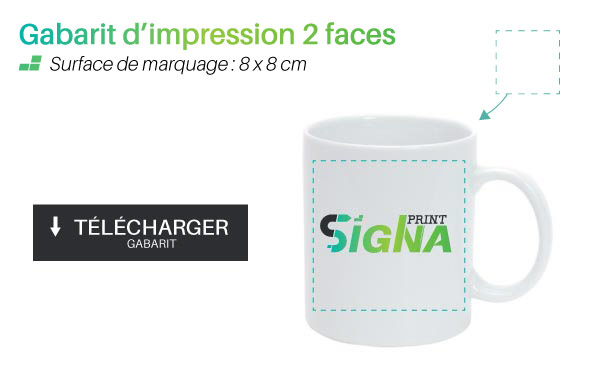 Télécharger gabarit mug expresso 2 faces