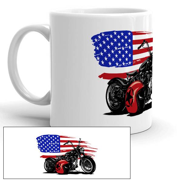 Mug personnalisé motif slim harley