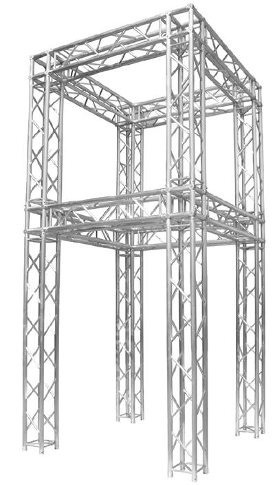 stand expo avec structure truss