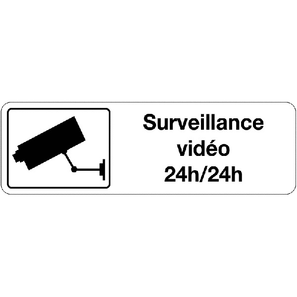 Panneau de sécurité surveillance vidéo 24h/24, prix degressif