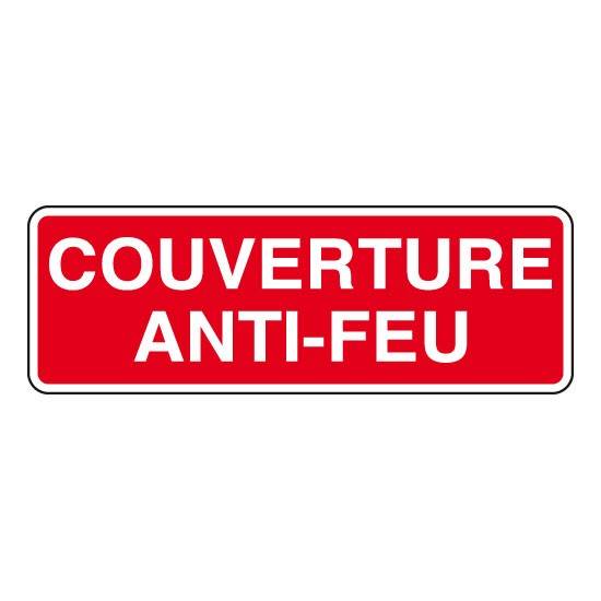 Panneau de securite incendie couverture anti feu , prix degressif