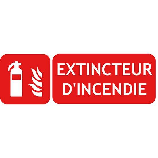 Panneau de securite incendie extincteur, prix degressif