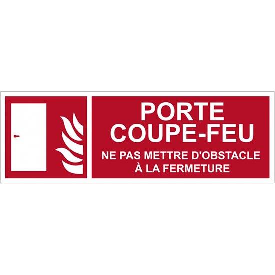 Panneau de sécurite  incendie porte coupe feu , prix degressif