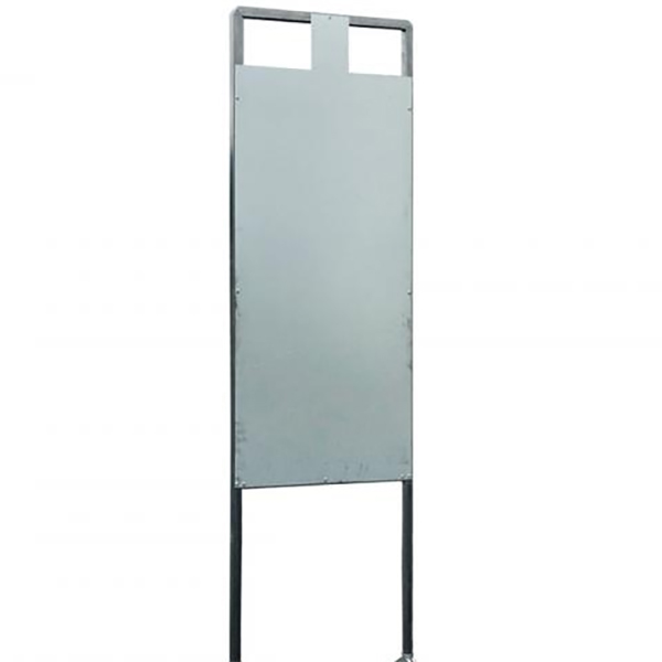 5 panneaux electoraux eco avec plaque numerotation, largeur 700 mm