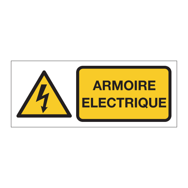 Panneau de sécurité armoire electrique, prix degressif