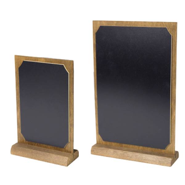 Menu de table ardoise double face Frame-Boards