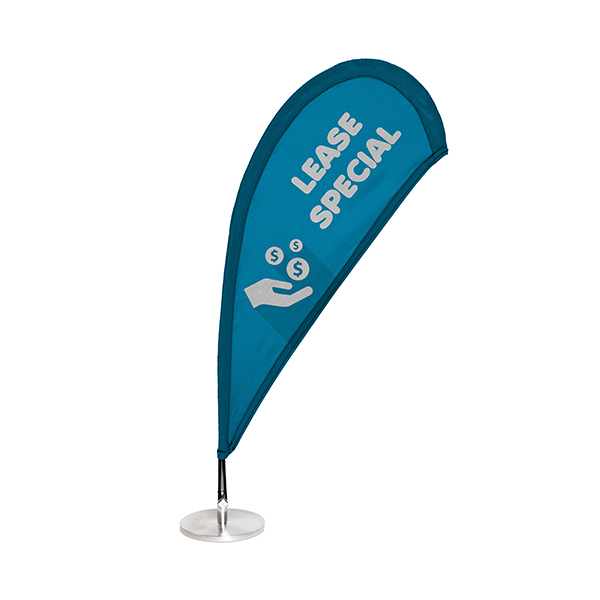 Drapeau publicitaire Frigg 200 cm & impression