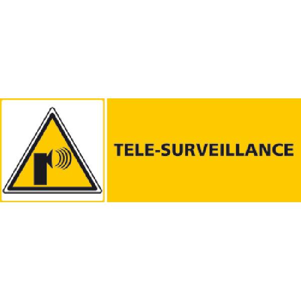 Panneau de securite telesurveillance, prix degressif