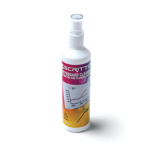 Spray nettoyant pratique pour tableau blanc