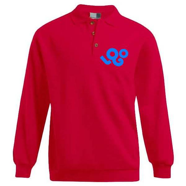 Polo personnalisé homme  haut de gamme, 100% coton 320g , manches longues 