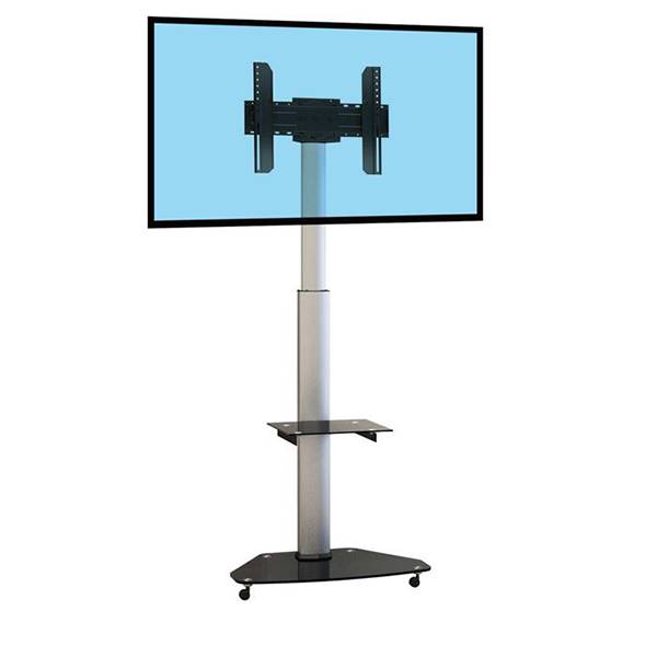 Support sur pied mobile pour ecran video  37à 70", hauteur de 120 à 180 cm