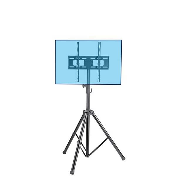 Support ecran TV LCD LED 32 à 55 pouces sur trépied, hauteur 120 à 180 cm