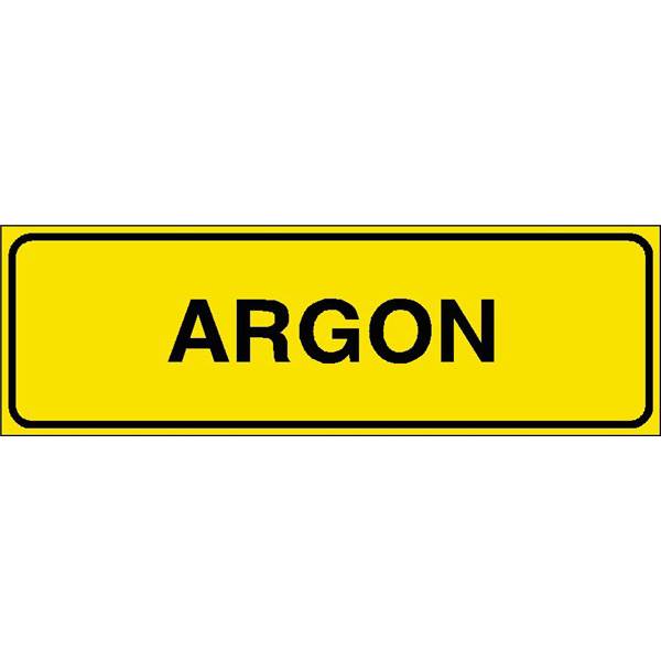 Panneau de securite  produit dangereux argon , prix degressif