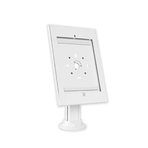 Support antivol blanc de comptoir pour iPad