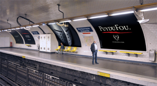 Affiche métro