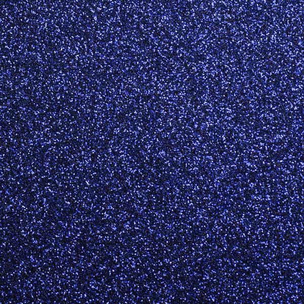 Film adhésif décoratif pailletté disco bleu nuit, largeur 1.22 m