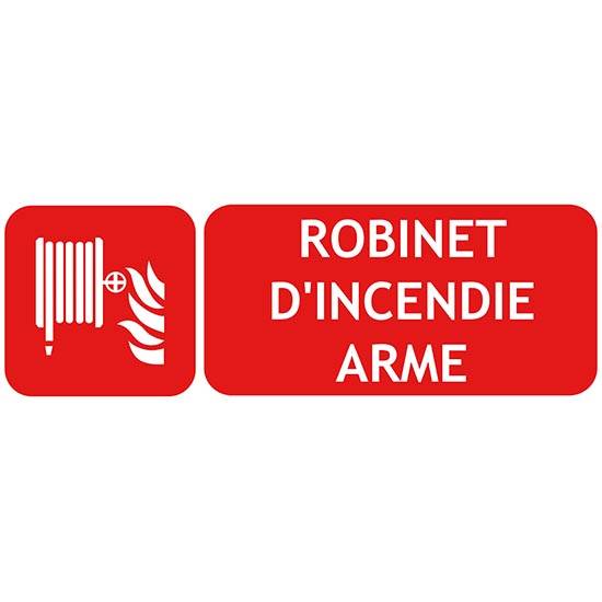 Panneau de sécurité robinet incendie , prix degressif