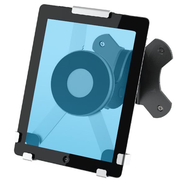 Support tablette mural orientable pour ipad avec anti-vol