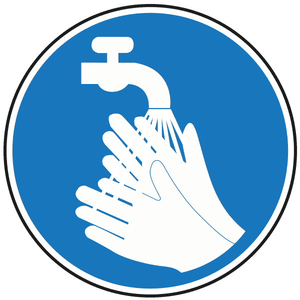 Panneau de sécurité lavage des mains obligatoires, prix dégressif