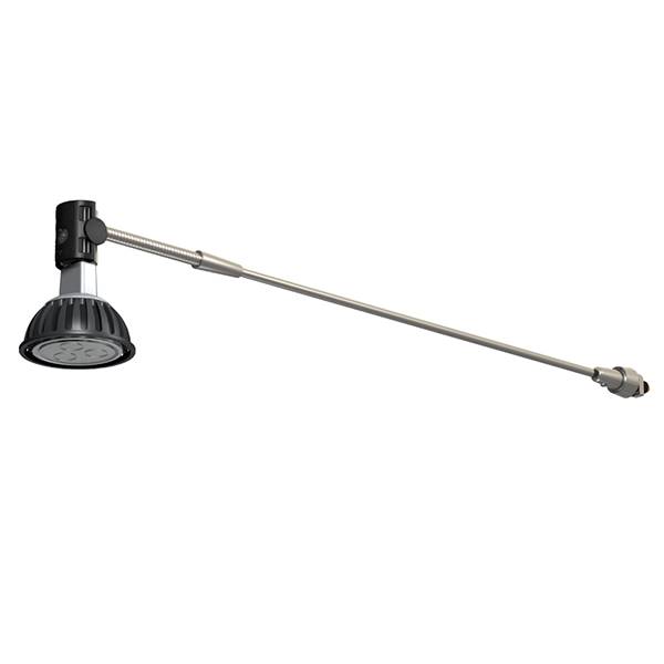 Bras de lampe pour  cimaise rail Pro light , longueur 50 ou 70 cm au choix