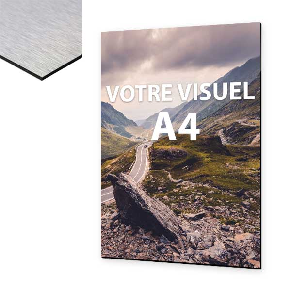 Panneau publicitaire dibond 3 mm format 20 X 20 cm , prix degressif