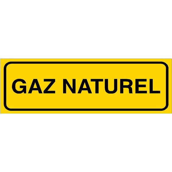 Panneau de securite  produit dangereux gaz naturel , prix degressif